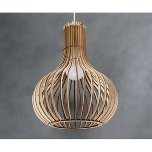 Đèn Gỗ DIY 149 treo trần kiểu dáng đặc biệt
