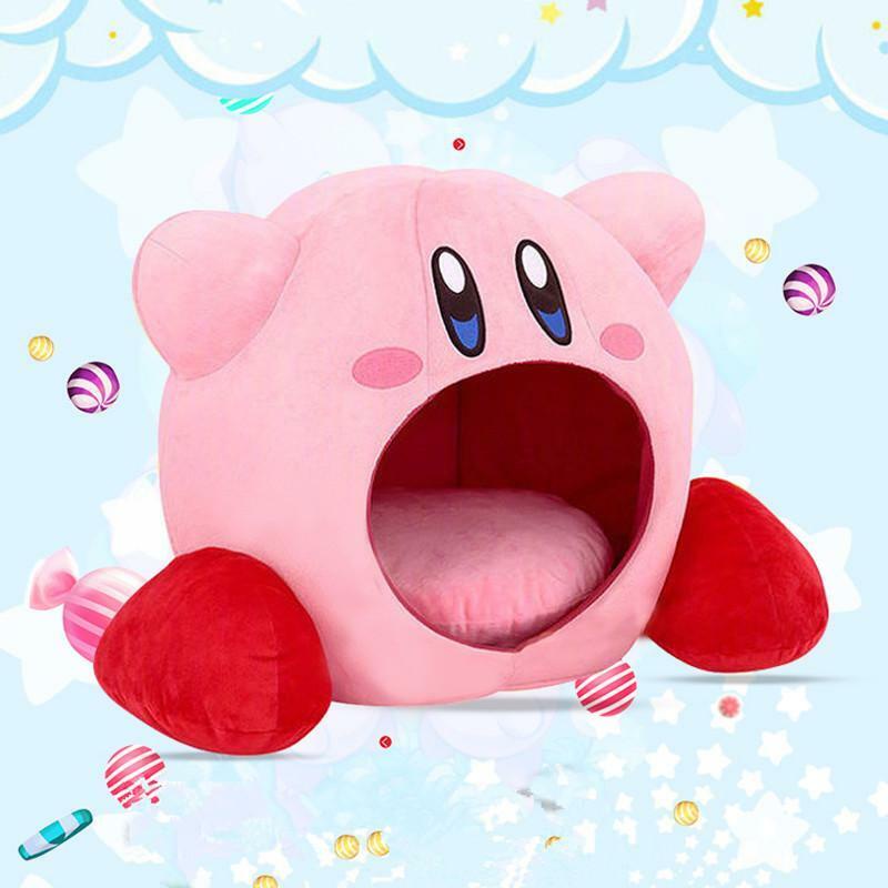 Trò chơi siêu Kawaii Kirby Siesta Toe Box Sang trọng Gối ngủ mềm mại Đồ chơi Cosplay