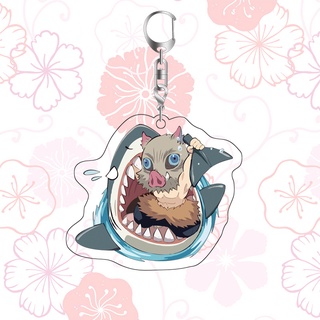 Móc Chìa Khóa Anime Demon Slayer Kimetsu no Yaiba Cute Đa Năng Đôi Xe Ô Tô PK49