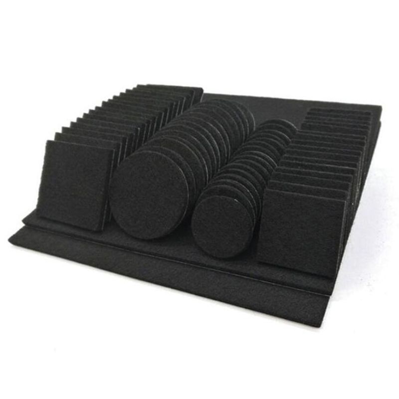Fol Felt Pads 80 130 Chiếc Bề Mặt Cứng Và Không Đều Ngăn Ngừa Trầy Xước Cho Tủ Sách Bàn Để Bảo Vệ
