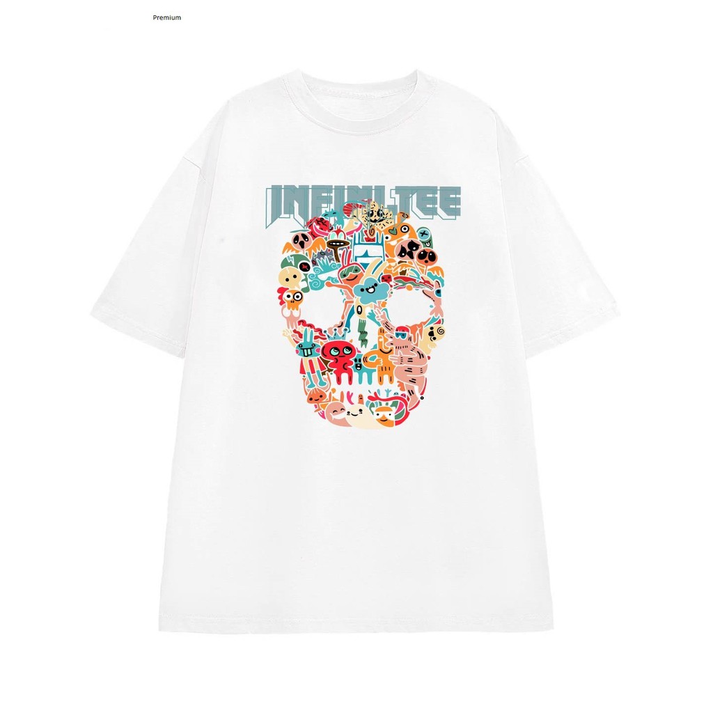 Áo thun INFINITEE Fni0370, Thun 100% Cotton - form rộng Unisex.