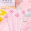 Combo 30 Ruột Bút Xanh Đen Đỏ Tím Và Bút Cute, Ngòi Bút Nét Nhỏ Đậm Đẹp Trơn - Thỏ Hồng VPP