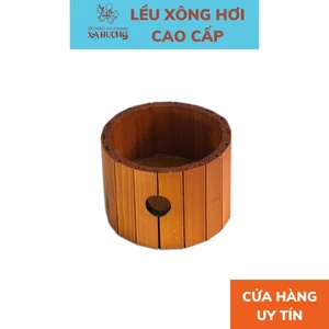 Chậu Gỗ Xông Hơi Cao Cấp Xạ Hương