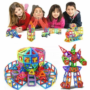 30 / 50 / 100 CÁI Khối xây dựng từ tính Xây dựng Giáo dục Đồ chơi ma thuật cho trẻ em