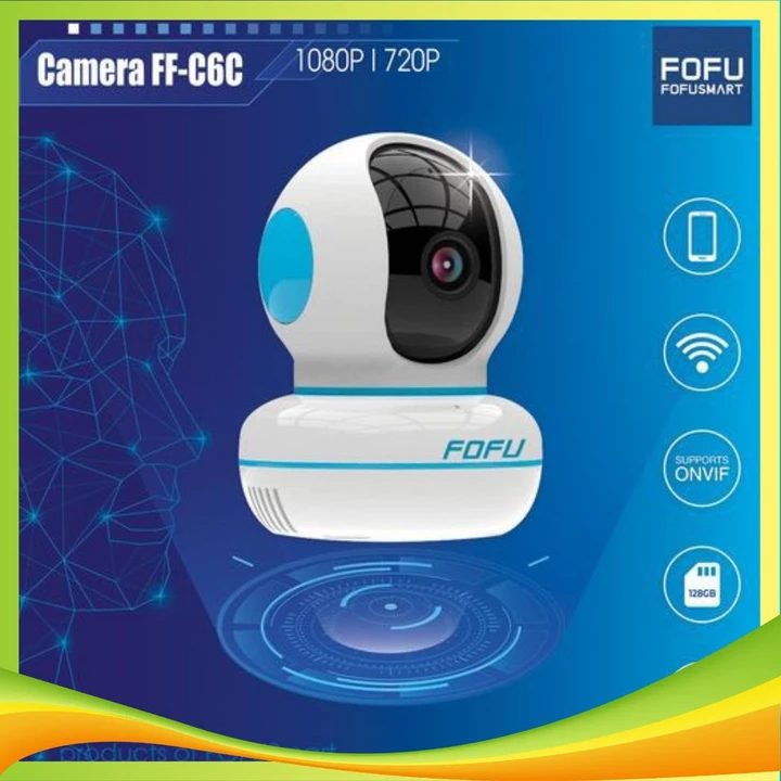 [Siêu rẻ]Camera Không dây 360 độ Fofu C6C|Camera wifi gia re|camera thông minh|camera giám sát wifi