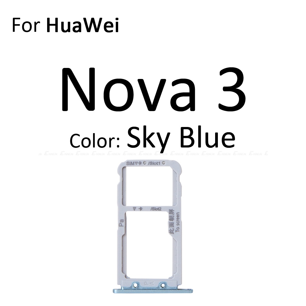 Khay Đựng Thẻ Sim / Thẻ Micro SD Thay Thế Chuyên Dụng Cho HuaWei Nova 5i 5 4 3