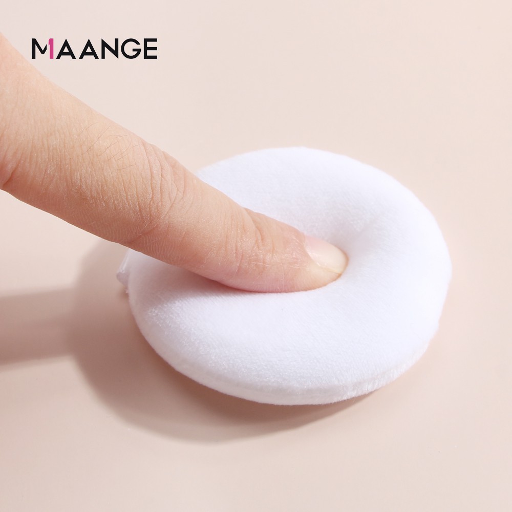 MAANGE Bộ 5 mút trang điểm mềm nhẹ dễ sử dụng với hộp đựng 5899