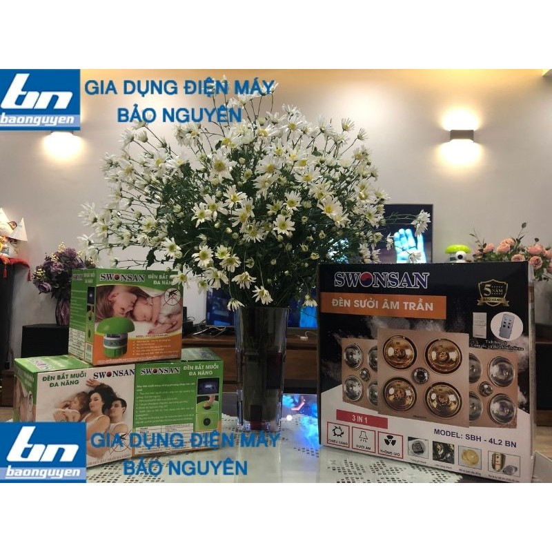 Đèn Sưởi Âm Trần 4 Bóng GALAXY Model SBH-4L2BN [ CHÍNH HÃNG ] | Gia Dụng Bảo Nguyên