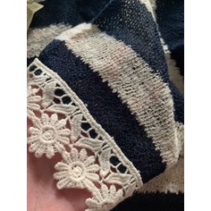 Áo khoác cardigan len dệt kim vintage cúc gỗ xuất Nhật
