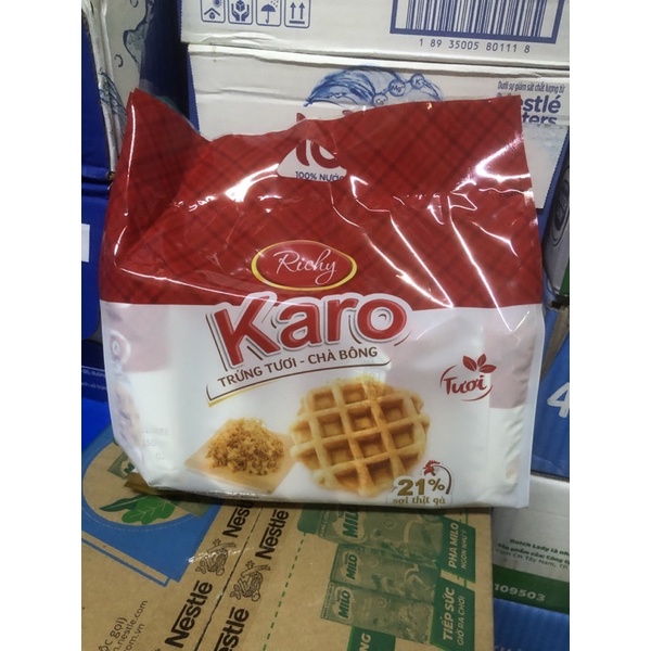 Bánh Karo Trứng tươi -chà bông (6gói x26g) | Shopee Việt Nam