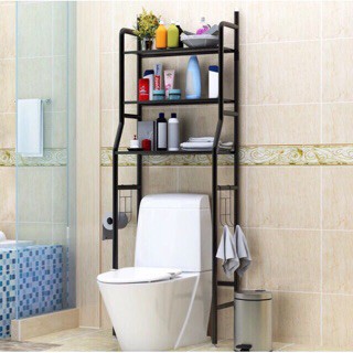 Kệ Nhà Vệ Sinh Toilet ,Bồn Cầu, kệ Máy Giặt Sơn Tĩnh Điện 3 Tầng - KNVS01