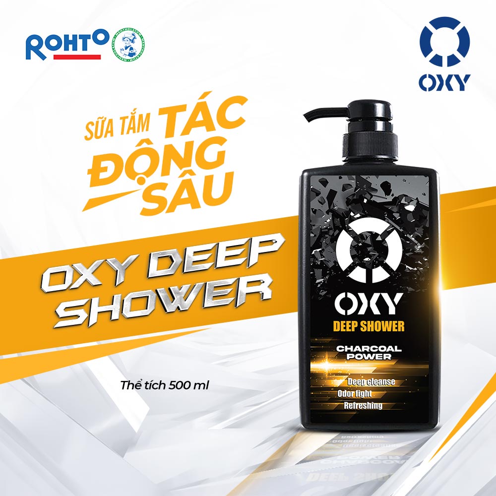 Mô tả Sữa Tắm Oxy Tác Động Sâu Deep Shower 500ml - 1