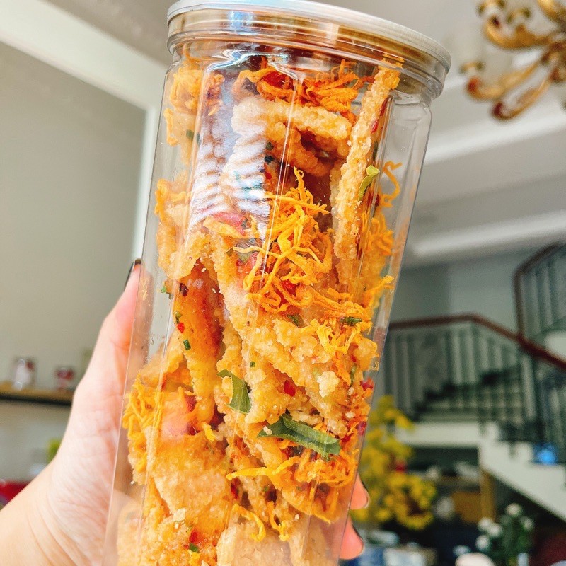 Cơm Cháy Chiên Mắm Lắc Khô Gà Lá Chanh - Hộp 300gr