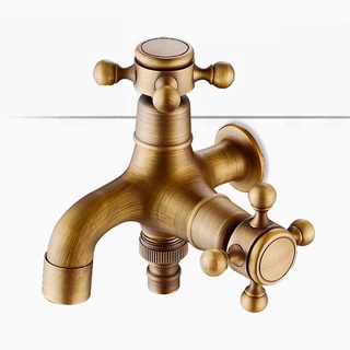 European Style Antique Faucet Dual Purpose Mop Pool Faucet Wall Mounted