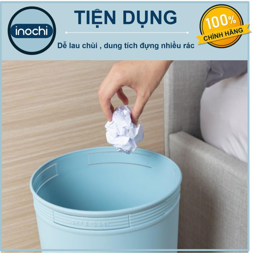 Thùng Rác Nhựa Tròn Inochi 5 Lít Màu Rất Đẹp, Sọt Rác Văn Phòng, Khách Sạn, Đựng Rác Gia Đình, Để Bàn Trong Nhà,