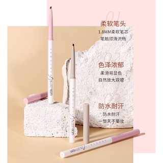 Bút Kẻ Mắt Dạng Gel Đầu Phẳng Lâu Trôi Không Thấm Nước WODWOD NO.W924