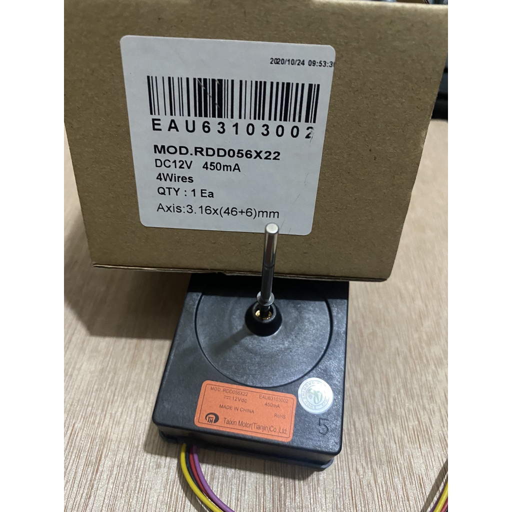 (VTĐL)Motor quạt tủ lạnh LG 4 dây chất lượng