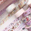 1 Cuộn Băng Keo Giấy Washi Họa Tiết Dễ Thương Trang Trí Sổ Tay