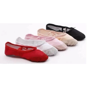 Giày múa bale mũi có bọc da size từ 22-44, Giày biểu diễn văn nghệ, sỉ phụ kiện Khánh Huyền