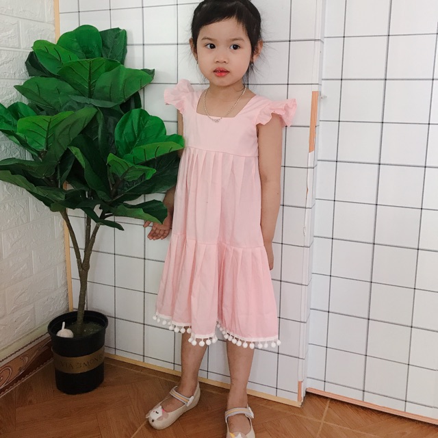 [NGÔ KHOAI] Váy thiết kế cánh tiên cho bé