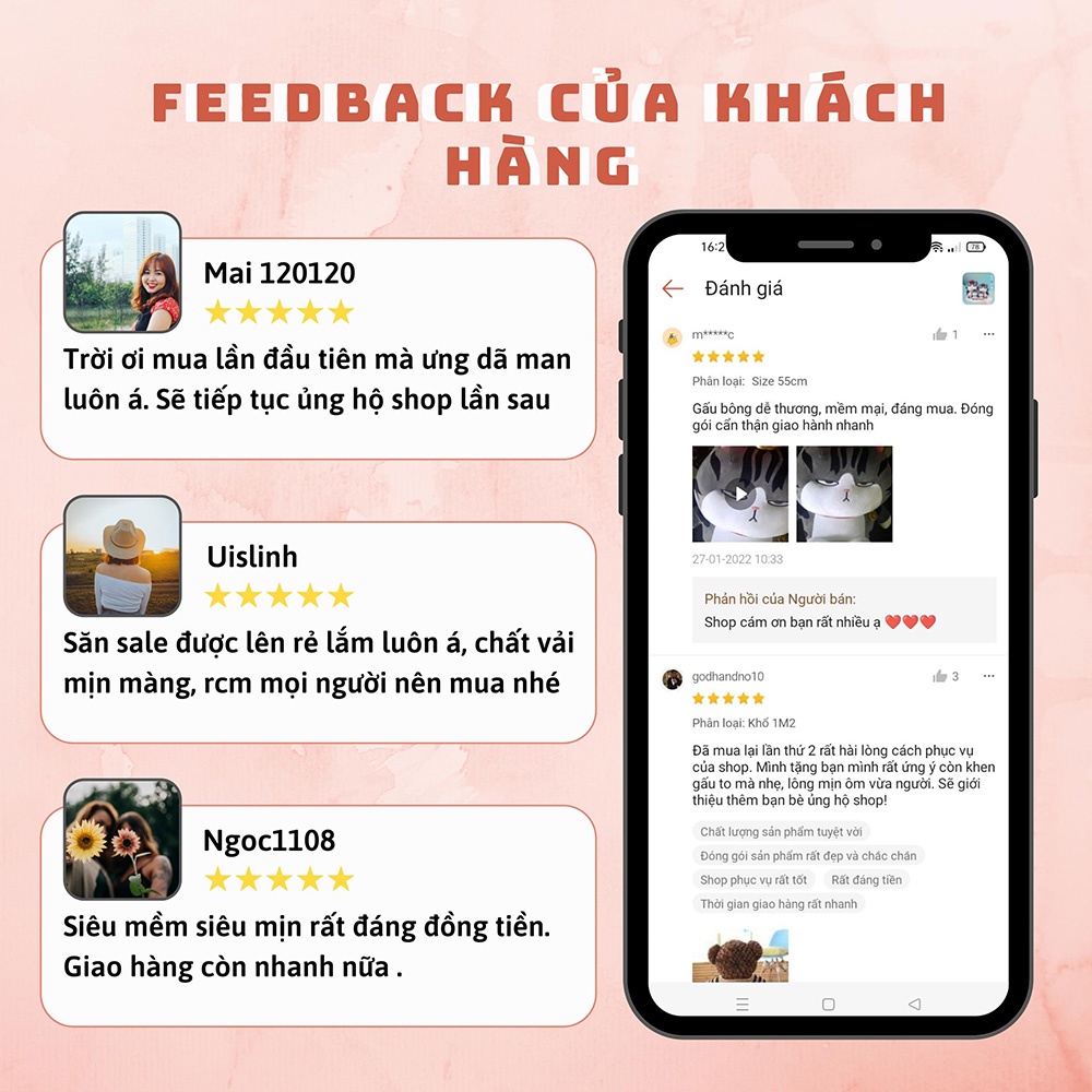 Ảnh Gấu Bông Mèo Hoàng Thượng, thú nhồi bông mèo thần tài Nhập Khẩu Cao Cấp - ZingZingMart (Hỗ trợ viết thiệp tặng quà) 4