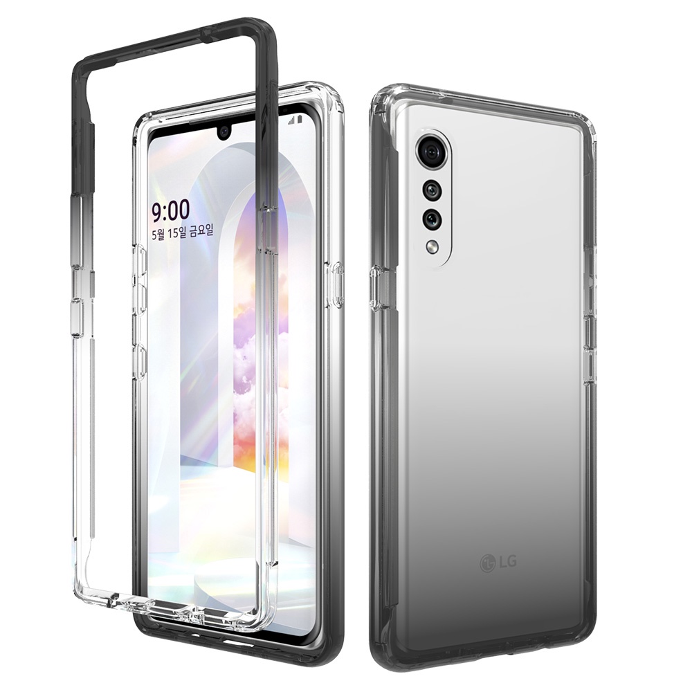 Ốp điện thoại bảo vệ hai trong một Vỏ bảo vệ LG VELVET 5G G9 Vỏ bảo vệ trong suốt Vỏ nén khí trọn gói Vỏ mềm Vỏ cứng