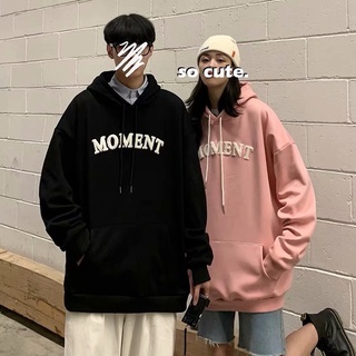 Áo Hoodie Dáng Rộng In Chữ Thời Trang Xuân Thu Cho Cặp Đôi