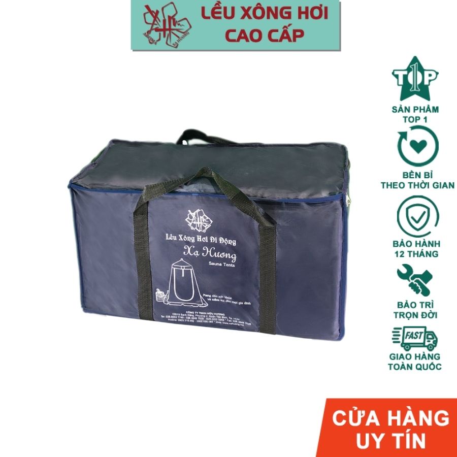 Khung lều + Áo lều xông hơi XẠ HƯƠNG, siêu gọn, Thải Độc Và Nâng Cao Sức Khỏe (khung lều inox + vải lều không gồm nồi)