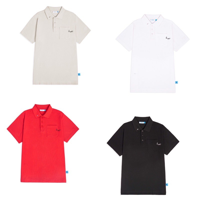 ÁO POLO LEVENTS® DROP SHOULDER SS SHIRT/RED (Levents Chính hãng ✓) | Shopee Việt Nam