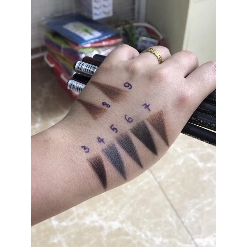 Chì xé cứng định hình chân mày Haozhuang, chất chì cứng, bền màu, không trôi