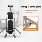 OneTwoFit Ghế tập gym 6trong1 Bài tập ngồi lên ghế tập tạ đa chức năng Với ​​Giá treo tạ tập tại nhà — ảnh 6