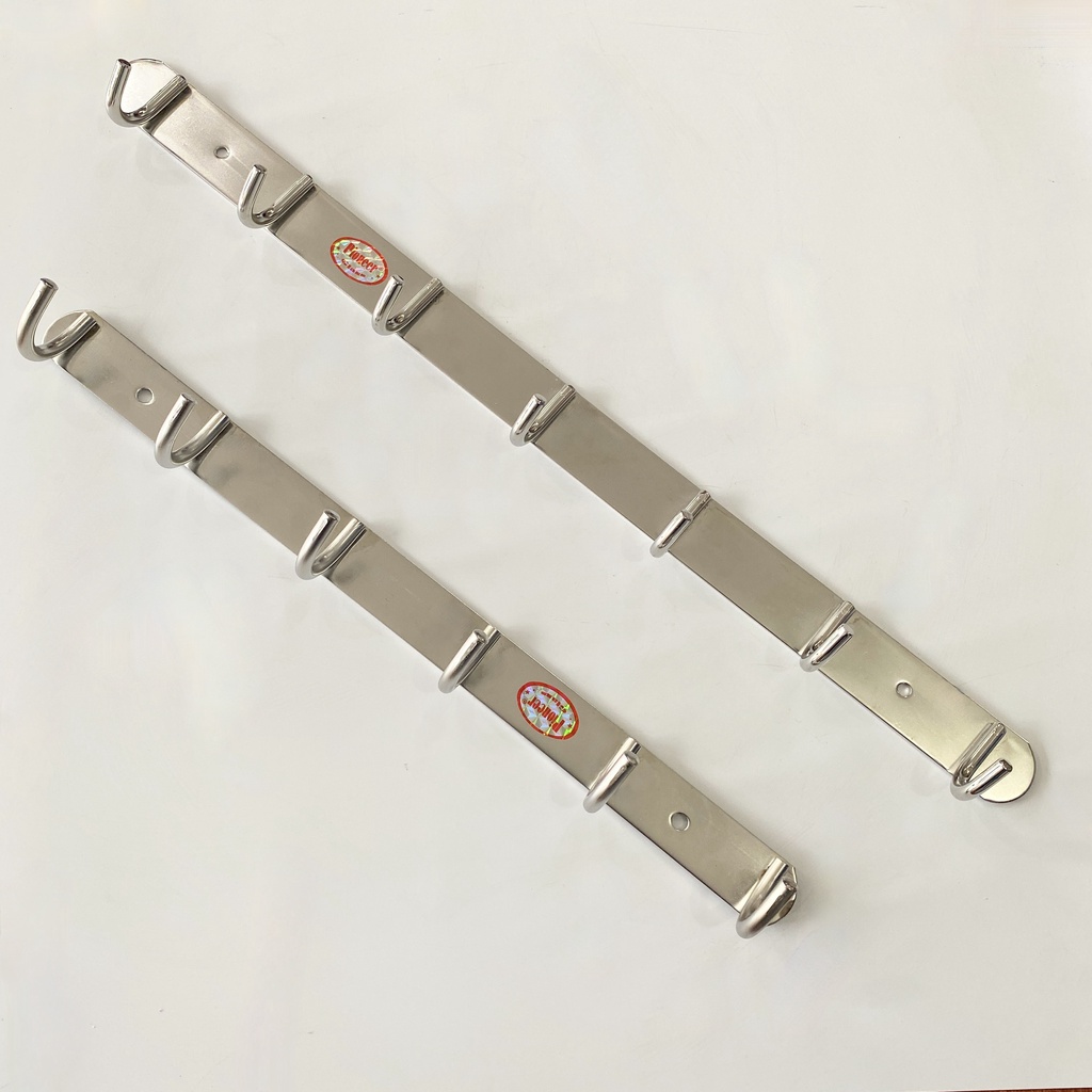 Móc Treo Quần Áo 100% Inox - Móc Treo Nhà Tắm 100% Inox - Mã SP: MOCINOXTREODO6MOC