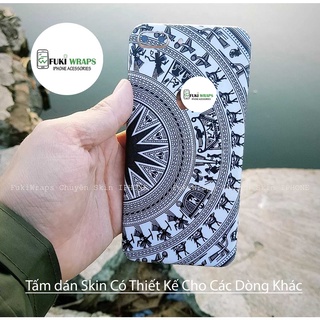 Miếng dán Skin / Ốp Lưng  FULL VIỀN Trống Đồng Dành Cho15 pro max 14 pro max 13 pro max 12 pro max - Fukishop