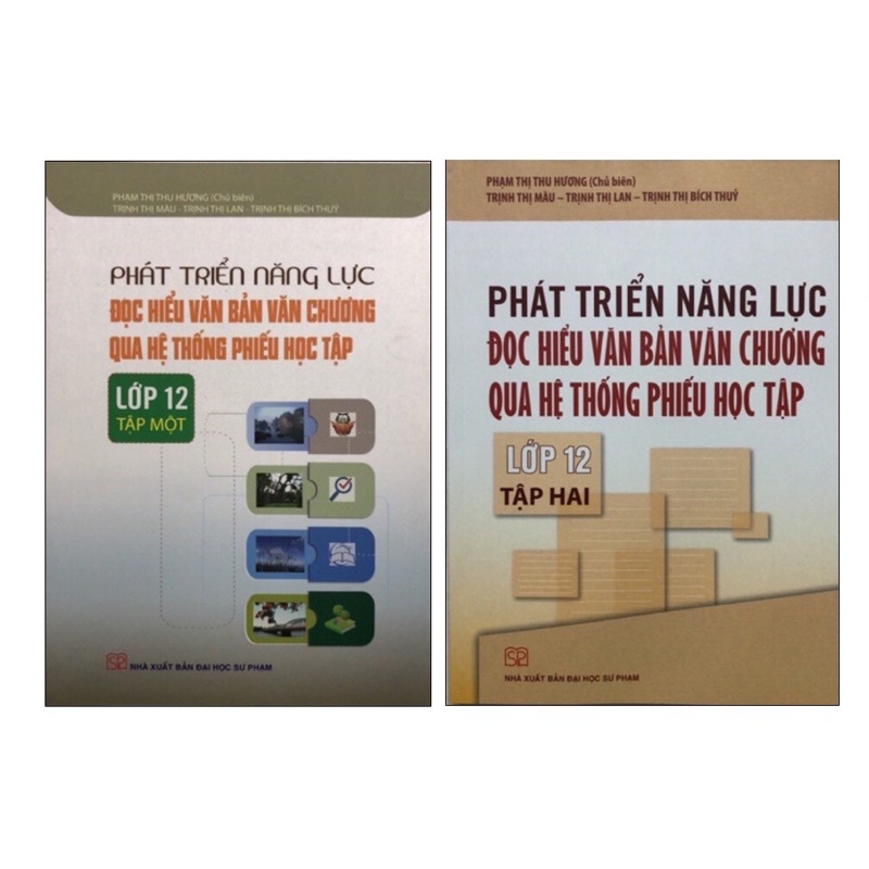 Sách - (Combo 2 tập) Phát Triển Năng Lực Đọc Hiểu Văn Bản Văn Chương ...