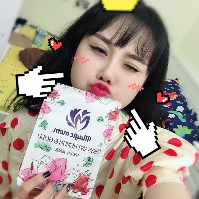 #Mask BẠCH CÚC COLAGEN MAGICMOM giảm giá sốc chỉ còn 125k/ gói