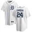 Áo Khoác Cardigan jersey cầu thủ SY3 MLB Detroit Tigers Cabrera Baez phiên bản unisex YS3