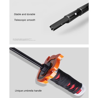 GC9 Demon Slayer Nichirin Sword Umbrella Rain or Shine Tanjirou Zenitsu Shinobu Ba Gấp Chống Tia UV Quà Tặng CG9