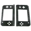 GODD Cho 3DSXL 3DS XL Máy Chơi Game Sửa Chữa Khung Nhựa Giữa Cho Vỏ Đen Trắng