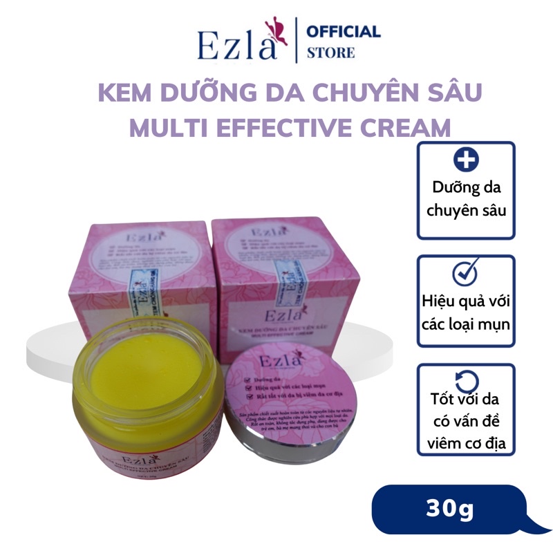 Kem dưỡng da chuyên sâu Ezla Multi Effective Cream 30g, dưỡng ẩm trắng ...