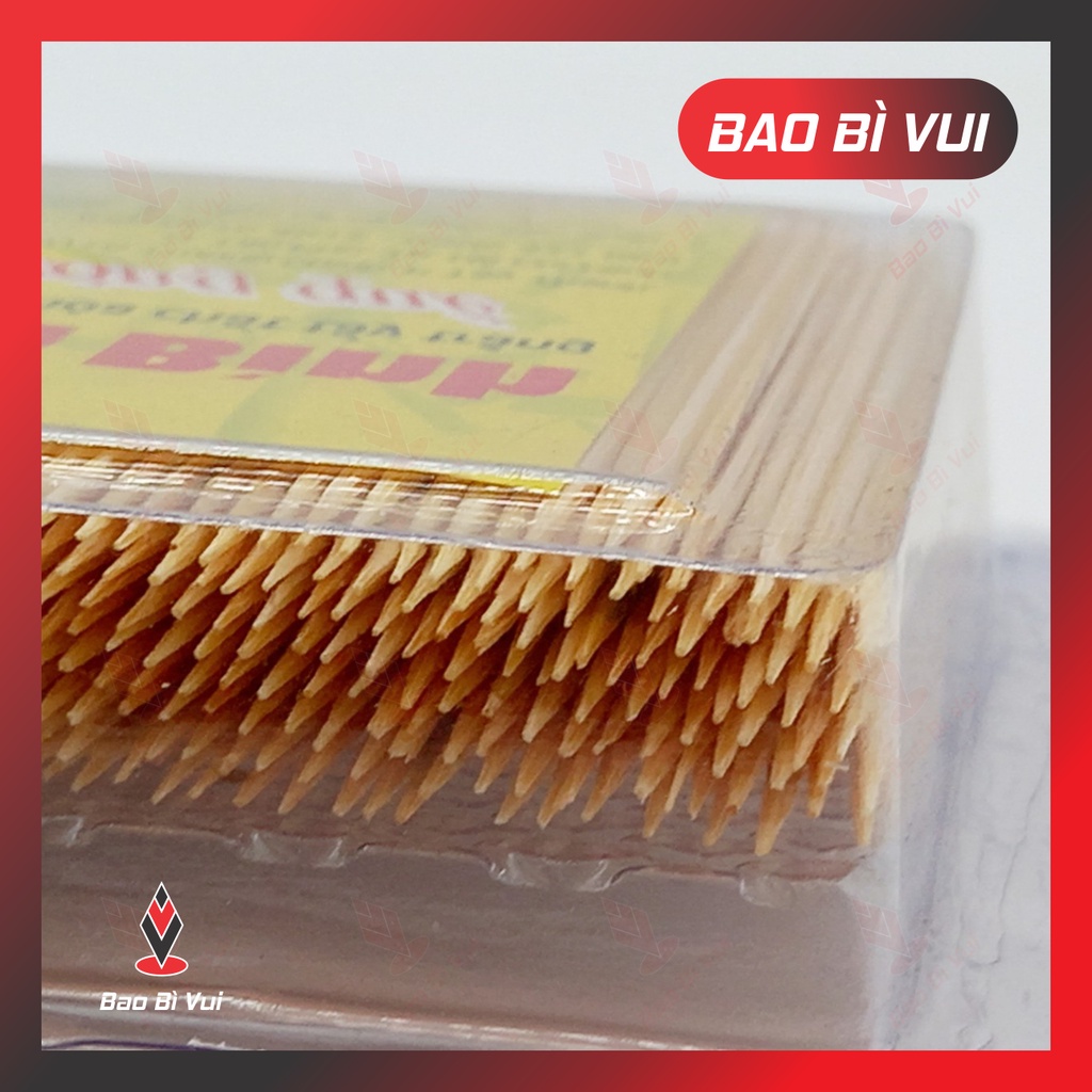 Tăm vỉ nhựa tiện dụng - BAO BÌ VUI