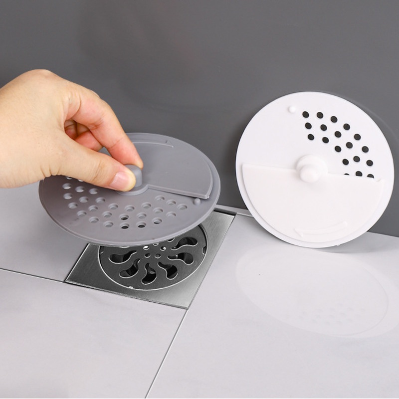 Nắp Đậy Cống Thoát Nước Sàn Nhà Tắm Khử Mùi Hôi Chống Mùi Tiện Dụng Ốp