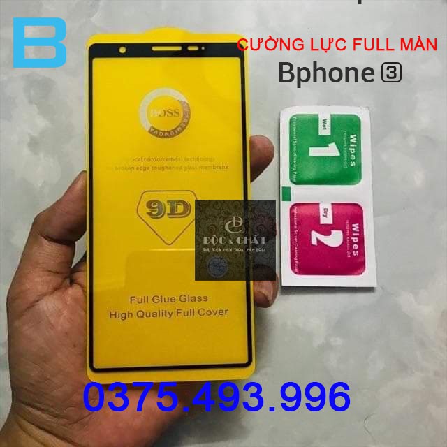 Cường lực nano Bphone 3 MẶT TRƯỚC