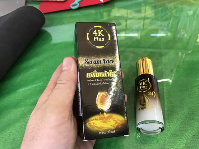 Serum 4k plus trắng da tái tạo căng bóng da