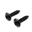 Ốc vít tự khoan thép carbon đen đầu dù/đầu dẹp, đầu nấm, M3/M3.5/M4/M5/M6【XZM-2B】