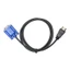 Dây chuyển đổi AV WOODNEST, Cáp HDMI tương thích với VGA 1080P, Dây kết nối HDTV PC 1-5m