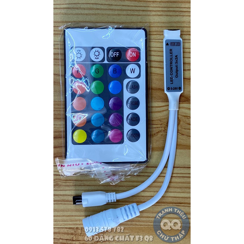 BỘ MẠCH ĐIỀU KHIỂN LED DÂY RGB | Shopee Việt Nam