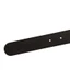 Dây thắt lưng GOAT nam 3.5cm dây PU bấm lỗ đen-nâu