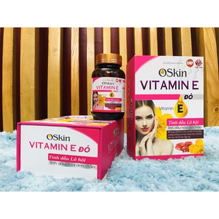 Viên uống OSKIN VITAMIN E ĐỎ | Shopee Việt Nam
