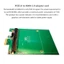 Btsg 75W PCIE Sang MXM3 0 Thẻ Mở Rộng PCI-E Sang MXM Riser Adapter Chuyển Đổi USB3 0 Cho Khai Thác BTC