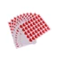 ✿ Sticker Dán Trang Trí Sổ Lưu Bút Hình Trái Tim Không Dấu Vết Dành Cho Giáo Viên Mầm Non